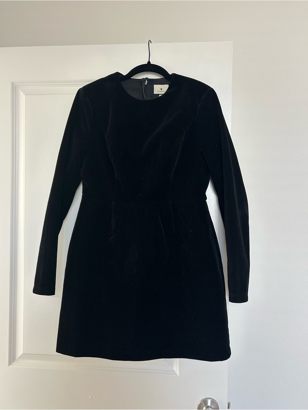 Tuckernuck Black Velvet Haley Dress - Picture 3 of 4